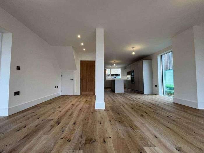 Open plan ground floor of an nHouse home before fit out