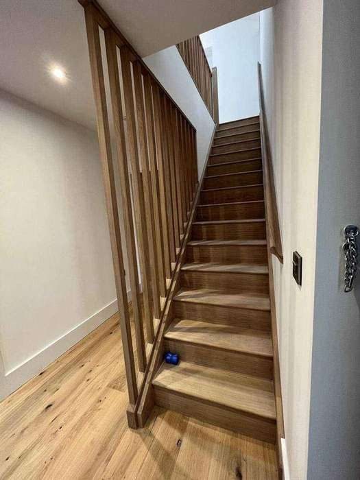 Oak staircase